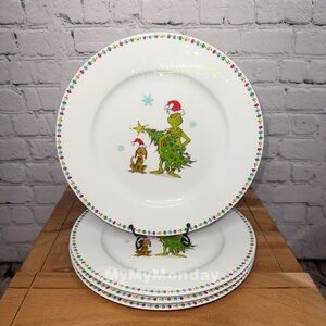 The Grinch Dinner Plate Set Of 4